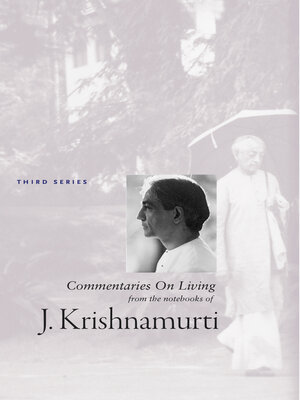 cover image of Commentaries On Living, Third Series